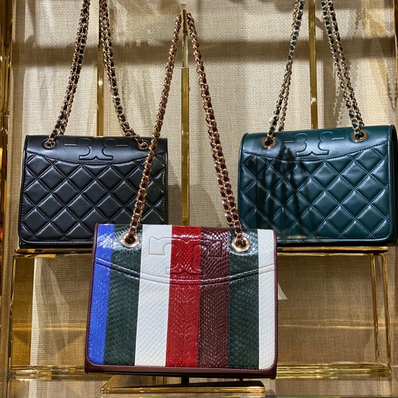 Tory Burch Handbags - TORY BURCH SAVANNAH CONVERTIBLE SHOULDER BAG